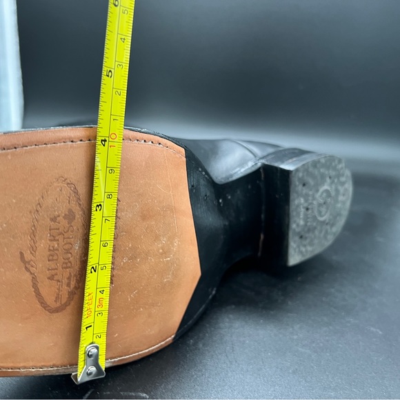 Alberta Boot Company black cowboy boots - Picture 8 of 9